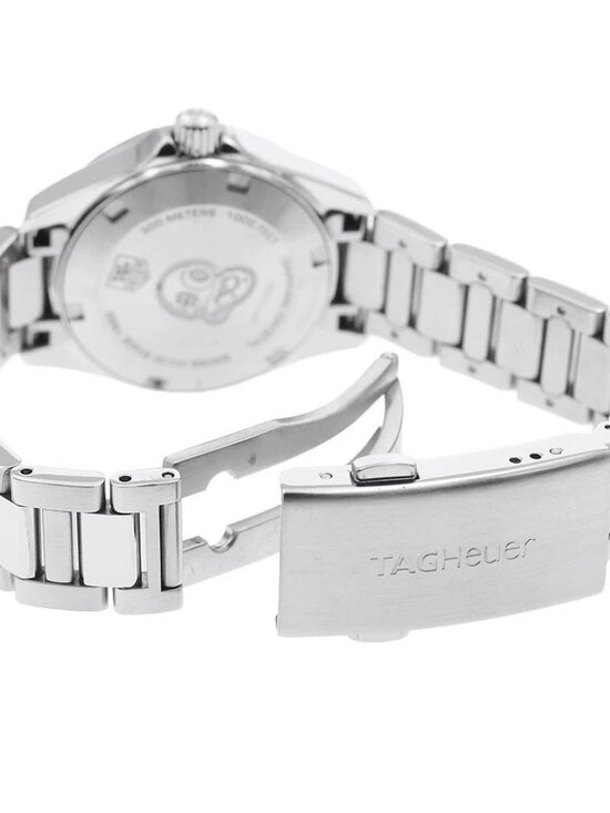 TAG HEUER Aqua racer WAY1410.BA0920 Date Black Dial Quartz Ladies Watch_941882 main image 9